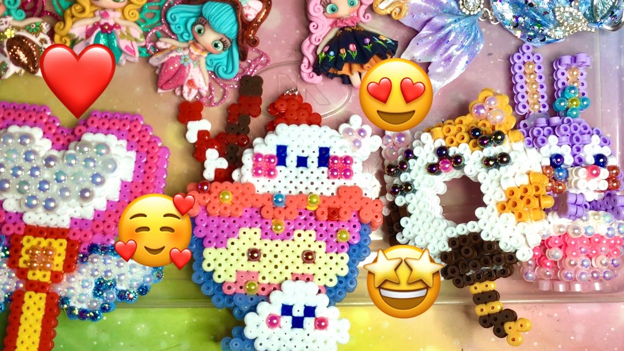 Acquisti creativi e come usarli !!! Creazioni update fimo e Hama beads 🥰😍🤩