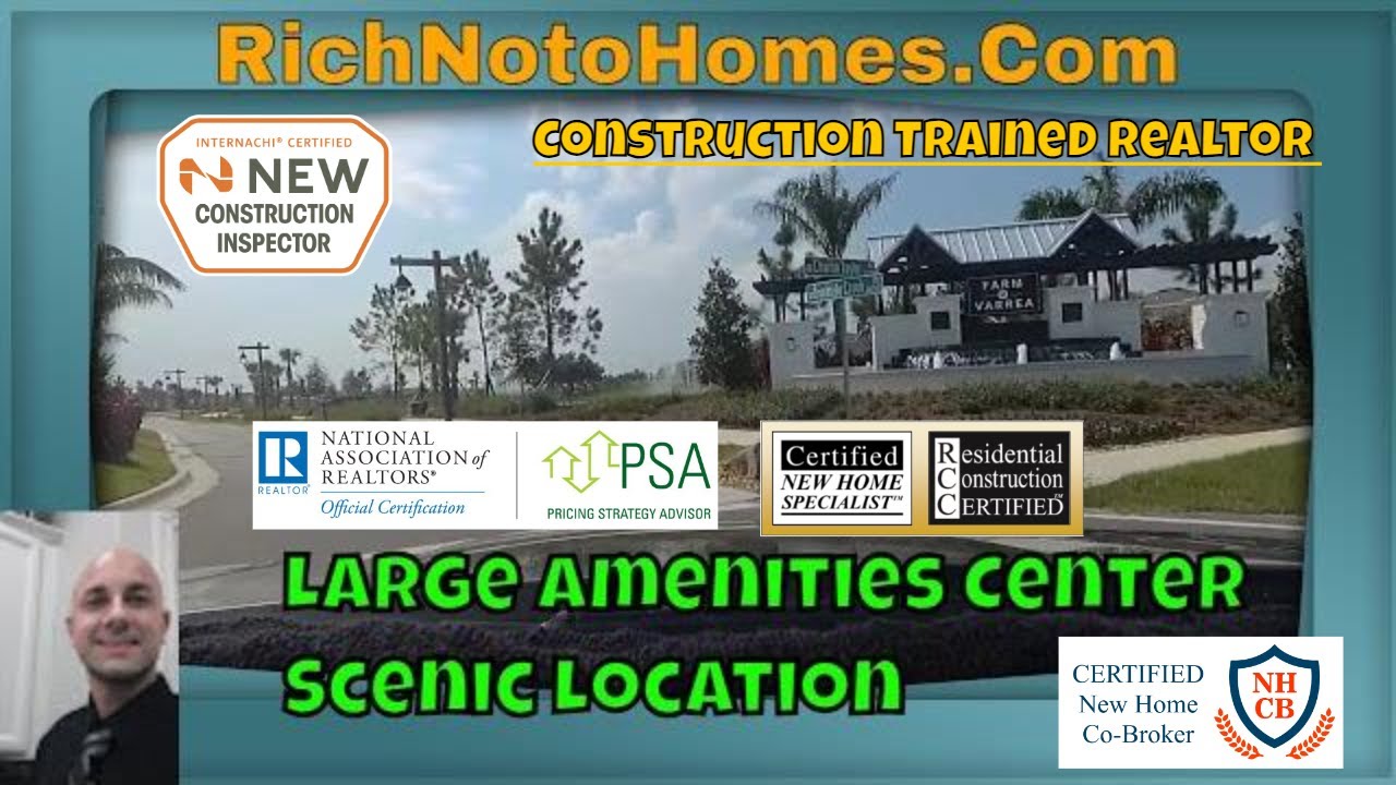 Farm at Varrea Tour DR Horton Homes, Plant City Construction Trained Real Estate Agent | Townhomes
