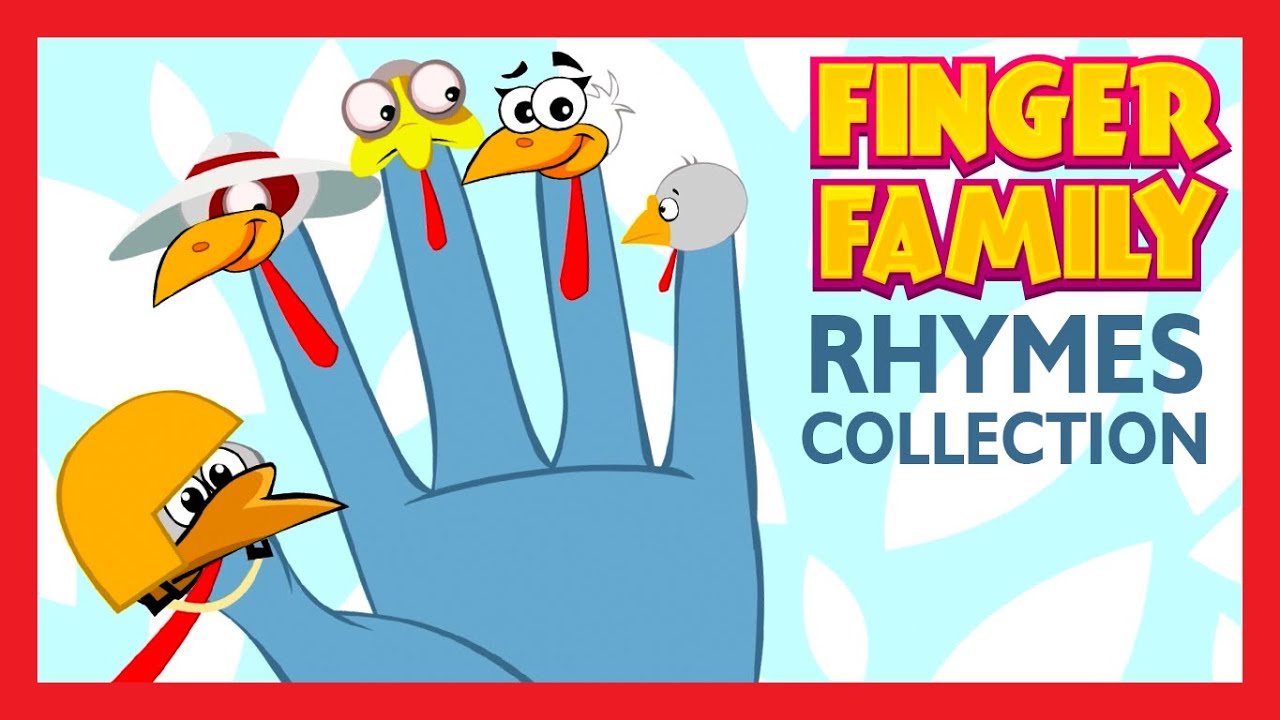 Turkey Finger Family Rhymes for Children & More | Rhymes For Children