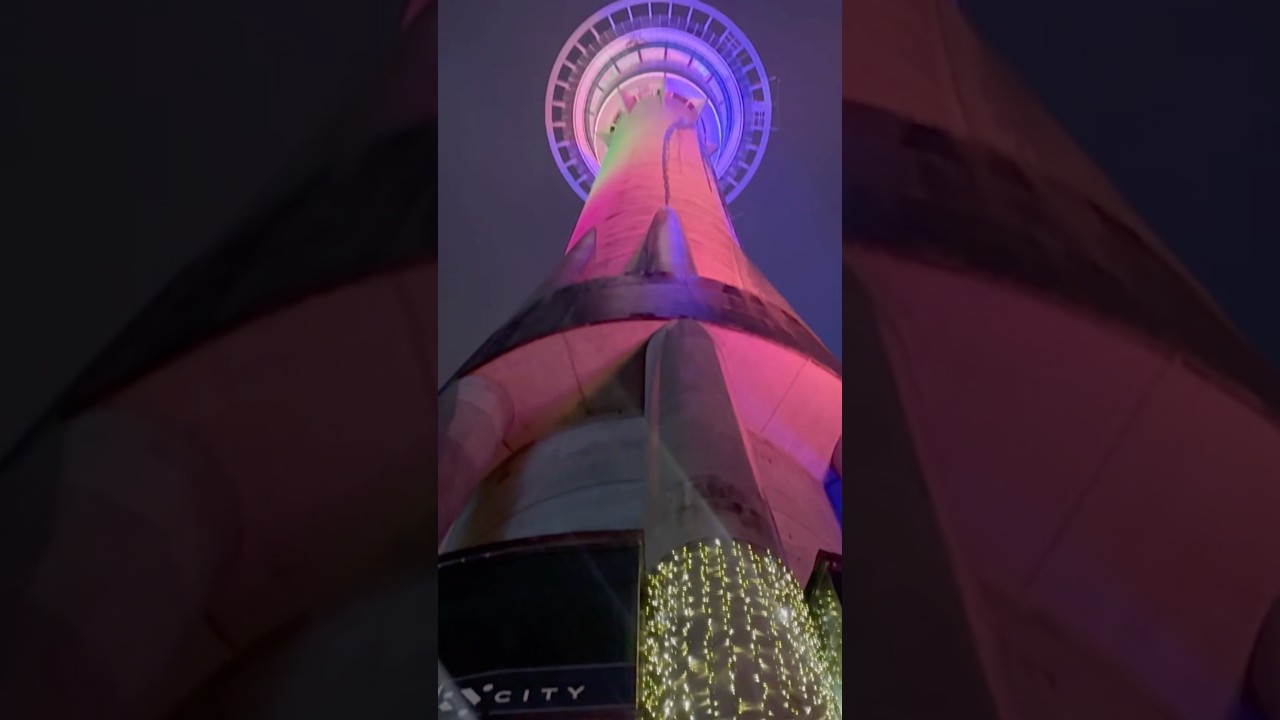 Drive to Auckland CBD New Zealand