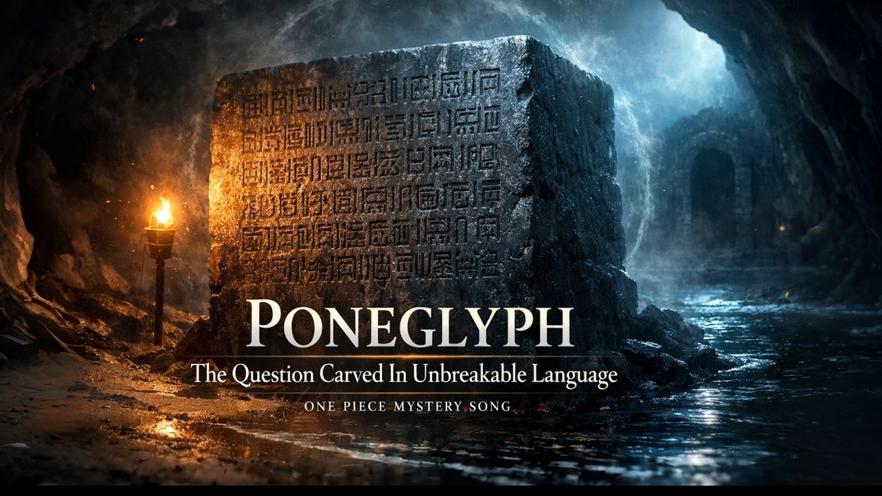 PONEGLYPH &mdash; The Question Carved In Unbreakable Language | One Piece Mystery Song