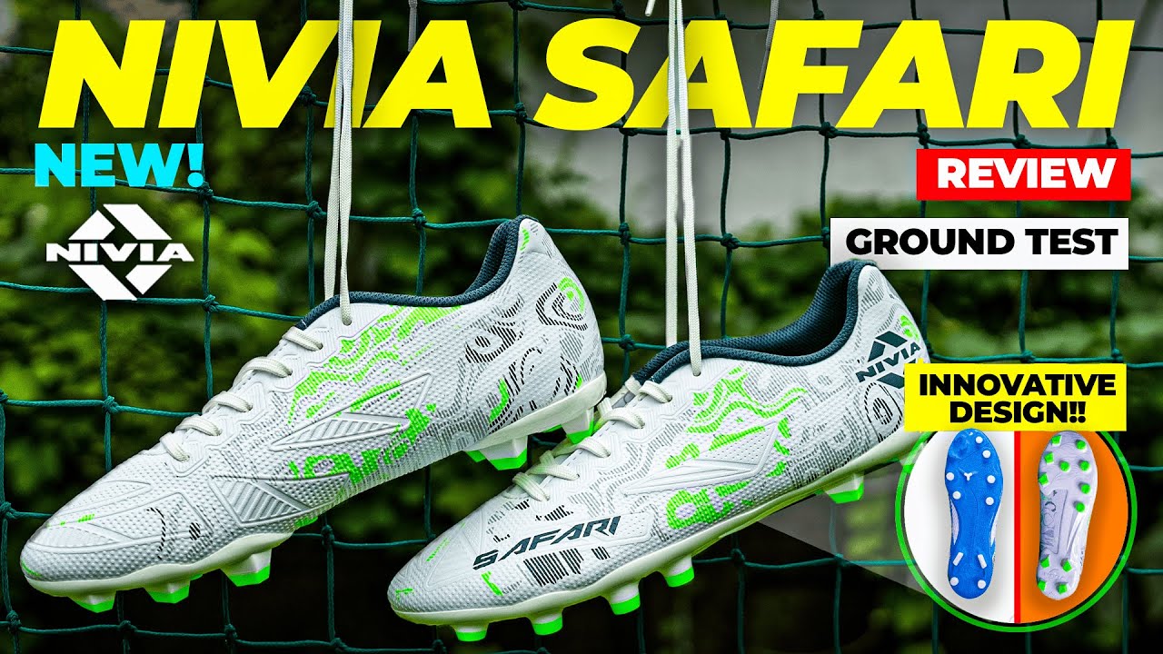 First Time in India ? | New Nivia Safari Football Shoes Review !