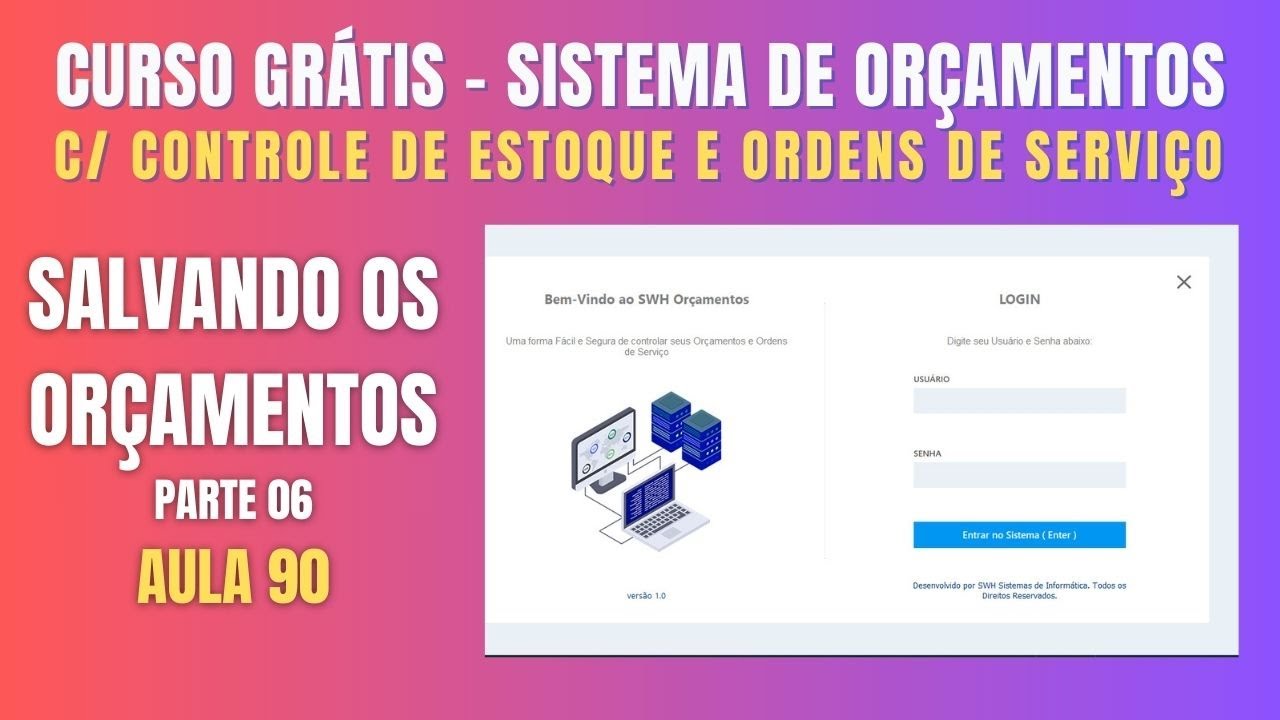 Sistema de Orçamentos no Delphi - Aula 90 - Salvando os Orçamentos - #Parte 06