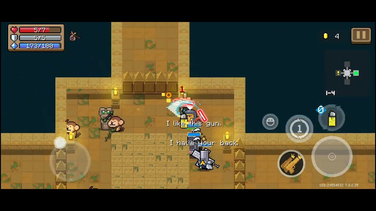 Gioco a soul knight per la prima volta! 