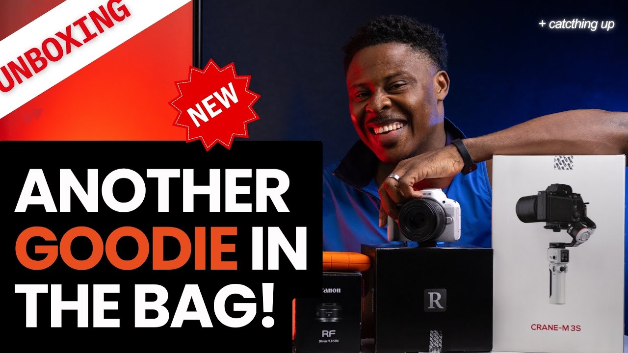 The UNBOXING of My NEW Beginner Level VIDEO Gear #beginnerphotographer