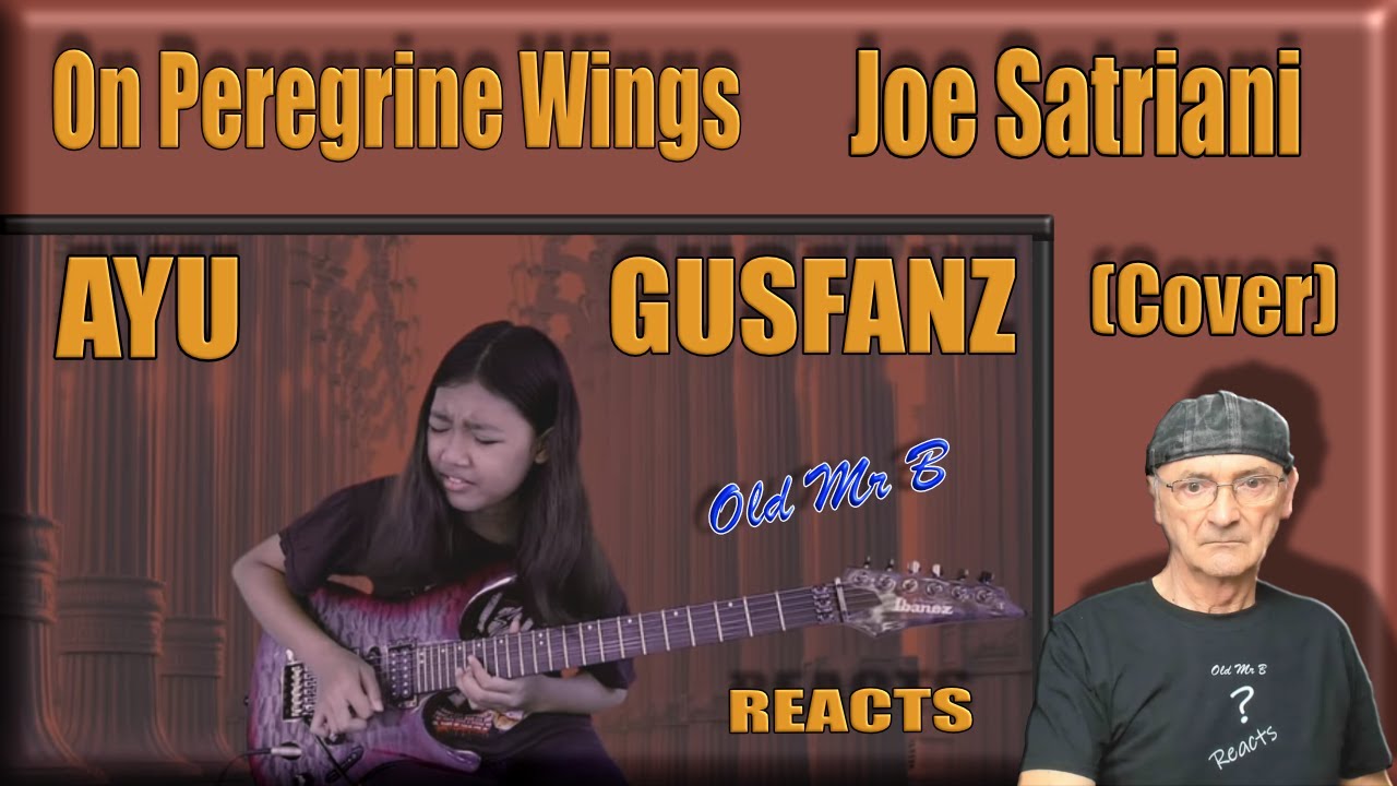 On Peregrine Wings By Joe Satriani (Cover Ayu Gusfanz) (Reaction)