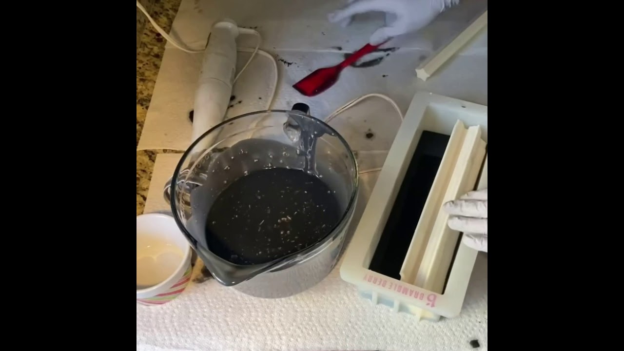Making Cold Process Stargazer Cat Soap