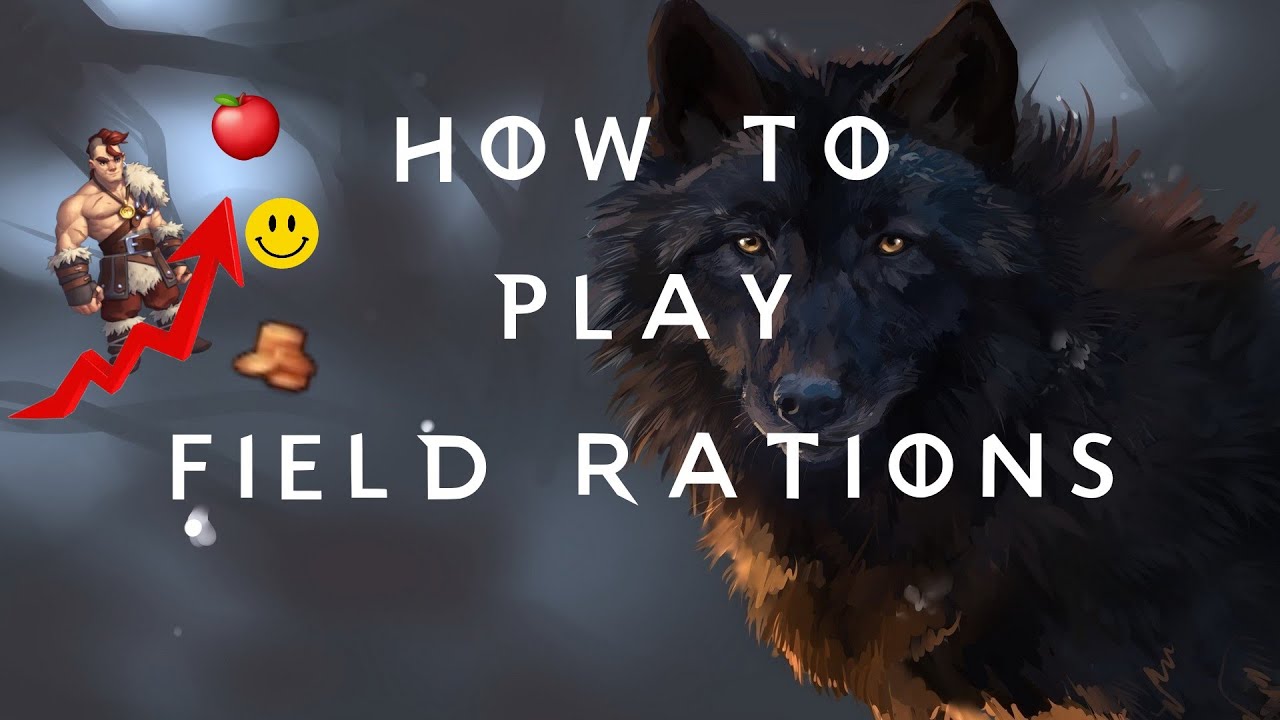 Northgard Wolf Gameplay | How to play field rations build 🍎