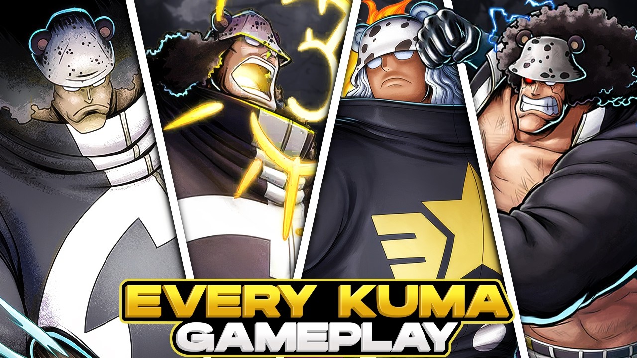 Every Kuma Gameplay (+ Clones) | One Piece Bounty Rush