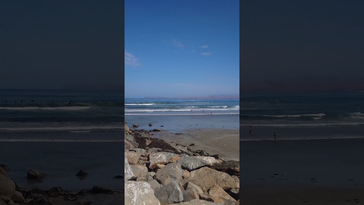 Checking out the beach at Morro Bay #ThePitBeach #MorroRock #🪨