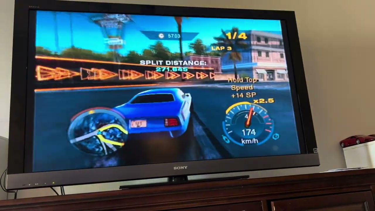 Need For Speed Undercover PS2 Timed Circuit Bronze 5,416 Meters 