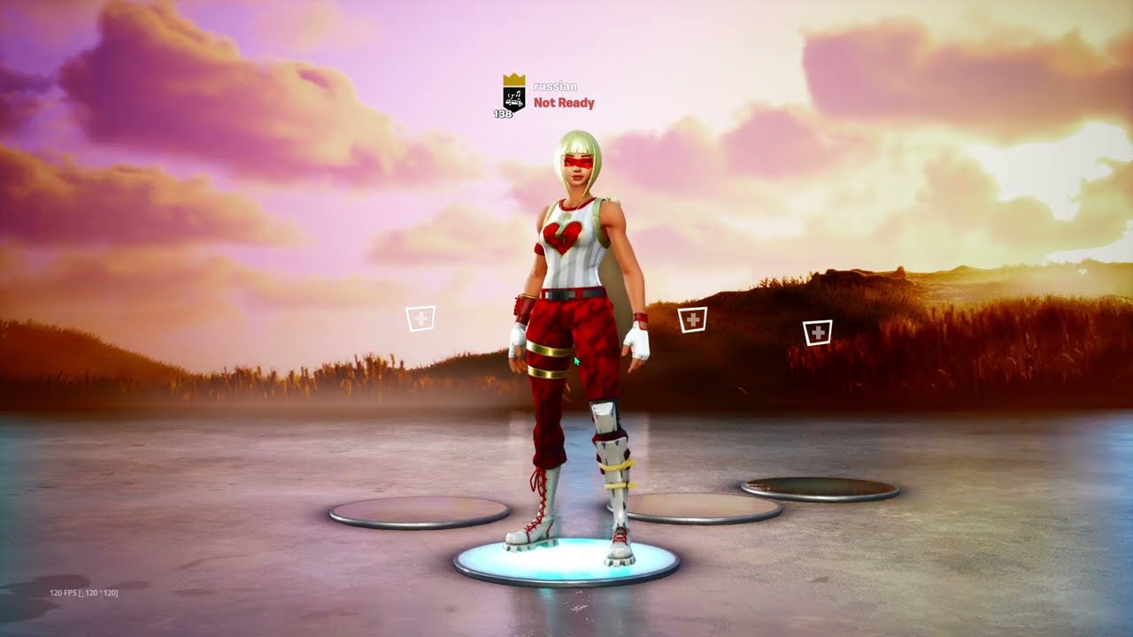 CRUSHER skin FORTNITE dancing in lobby lobby for Tiktoks!!