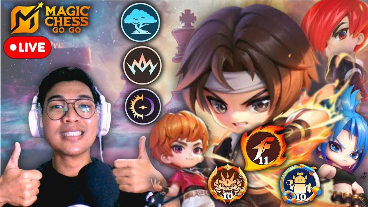 🔴 LIVE | OPEN MABAR GRATIS & MENCARI SYNERGI TERKUAT SEASON 4 ROAD TO MYTHIC BOLO- MAGIC CHESS GO GO