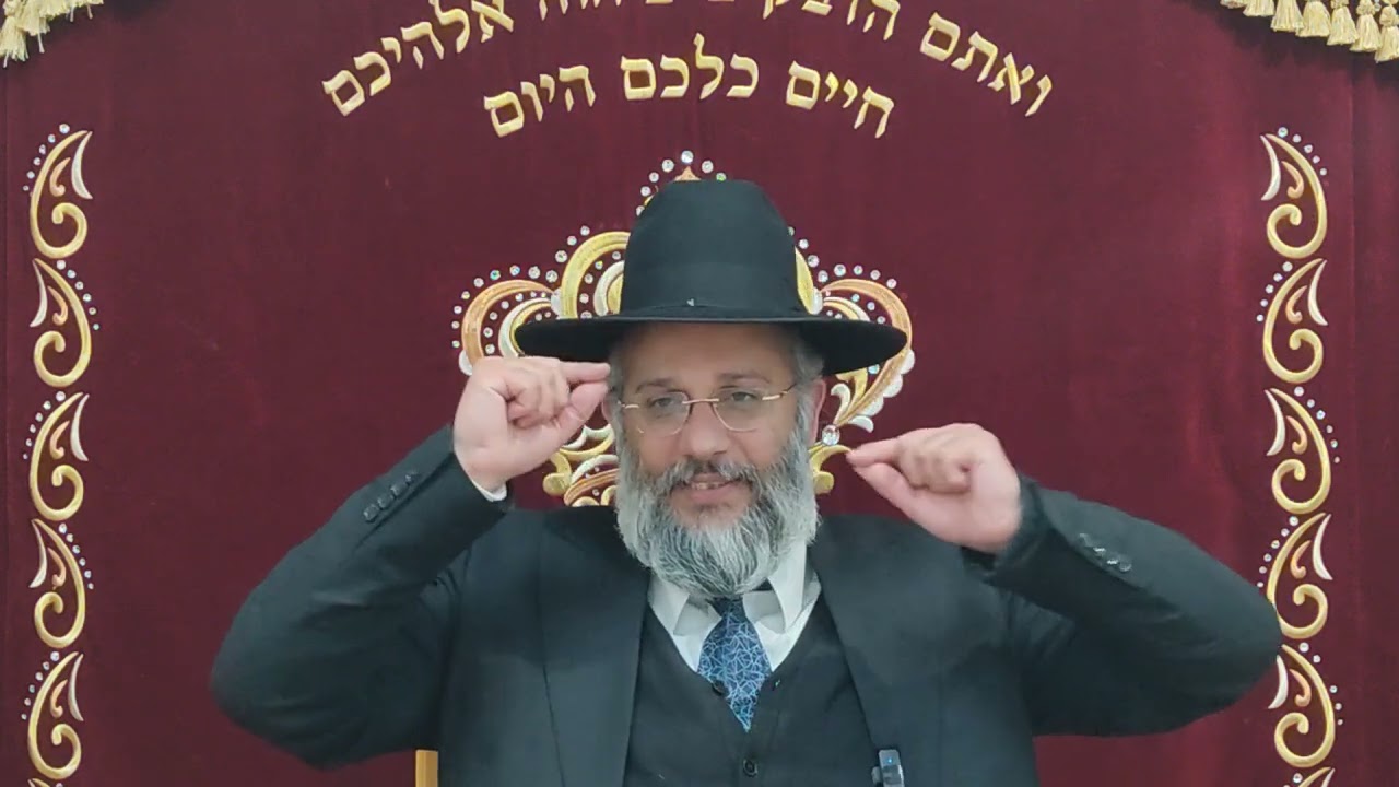 פרשת ויקהל פקודי - האקדח של הרבי - הרב איתי בן אהרון.