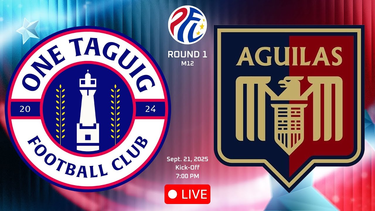 ONE TAGUIG FC VS AGUILAS - UMAK FC || Round 1 | PFL 2025-2026 | M12