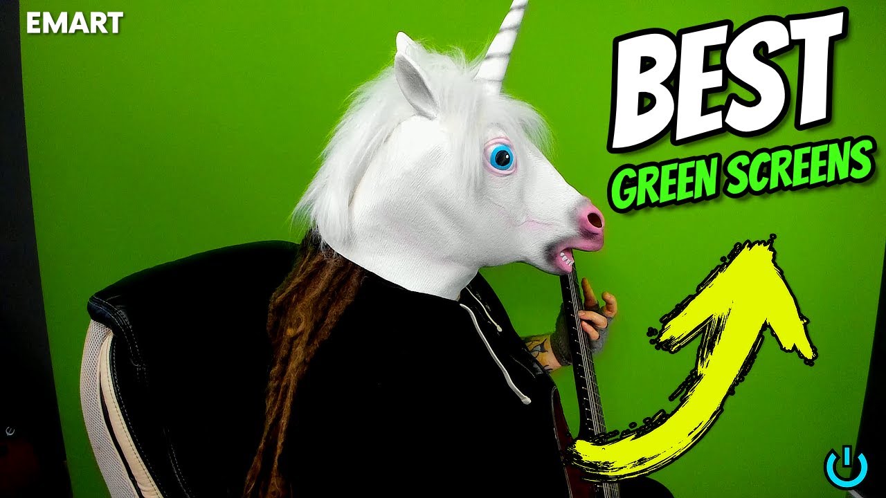 The Two BEST Green Screens 🔥 EMART Pull Up or Pull Down Collapsible BIG Green Screens 🎥