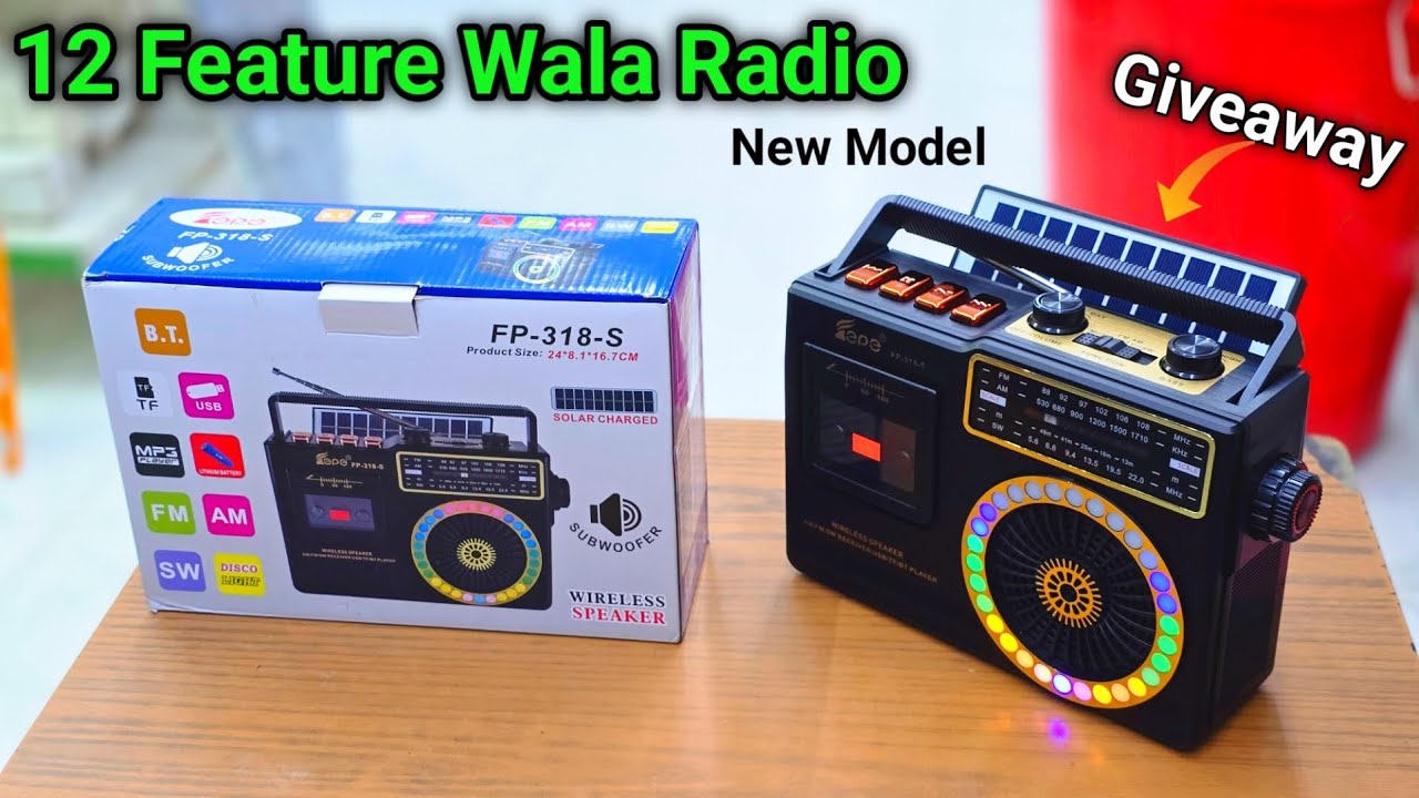 12 Future Wala Radio | New Radio | Robot | dancing Monkey toy | dancing Robot | Radio Unboxing