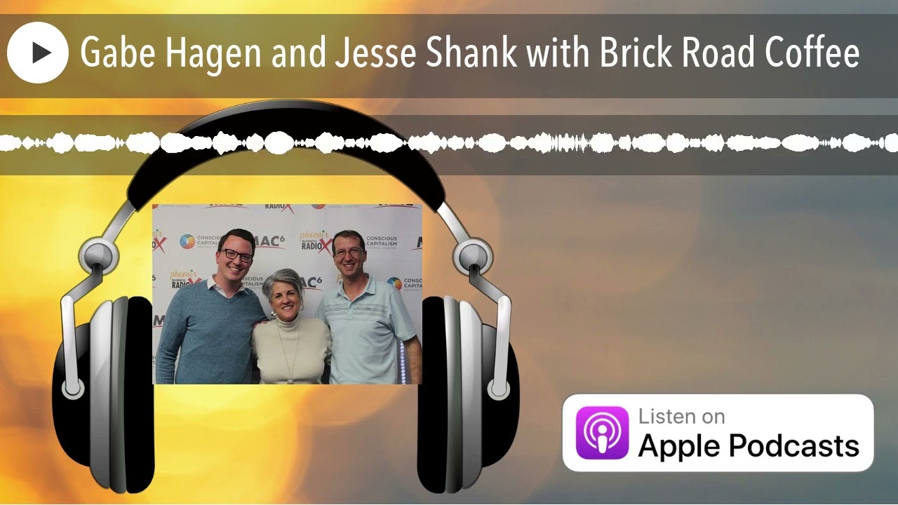 Gabe Hagen and Jesse Shank with Brick Road Coffee