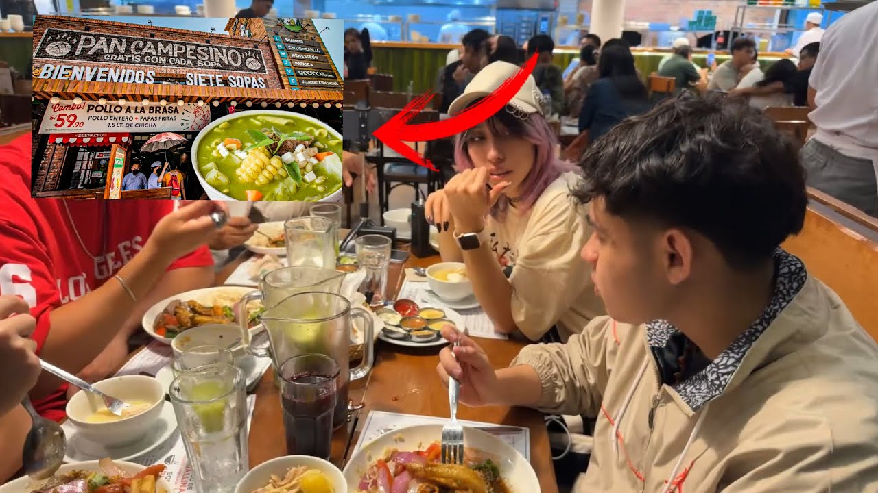 EMETSUKI PRUEBA comida peruana al 7 sopas con sacha
