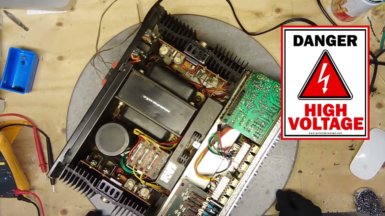 Marantz 1250 blowing fuses with fireworks!