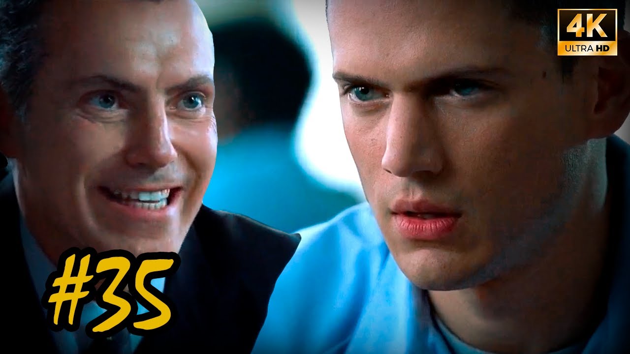 Scofield Gave up Fibonacci to Falzone! Prison Break s01 pt.35, 2160p (4K)