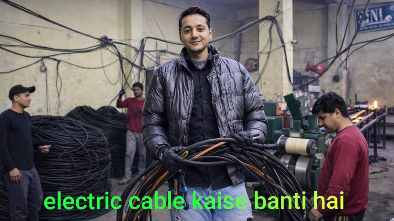 Nasir cable Kaise Banti Hai electric wire 🥰