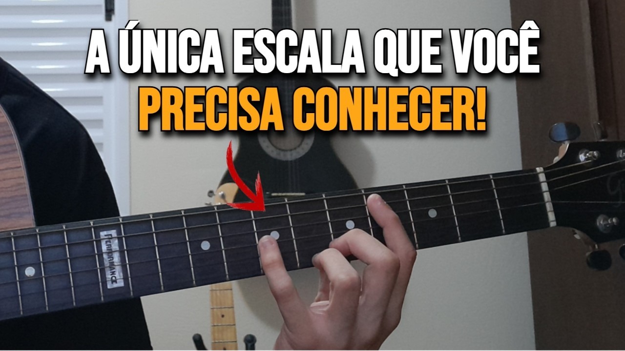A maneira Mais fácil de solar no violão com uma Única escala!