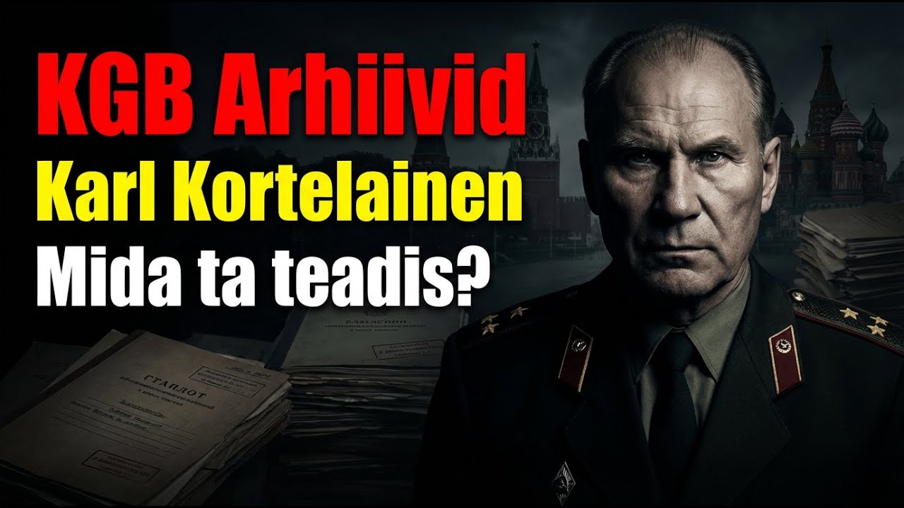 Karl Kortelainen: KGB kindral, kes viis saladused Moskvasse. Keda ta varjas?