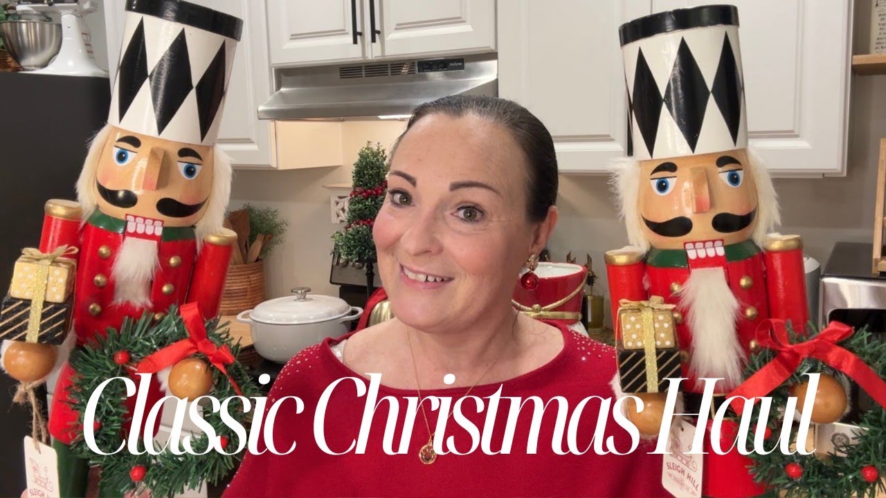 CHRISTMAS DECOR HAUL 2025/CLASSIC CHRISTMAS DECOR HAUL/TRADITIONAL CHRISTMAS FINDS /NEW CHRISTMAS