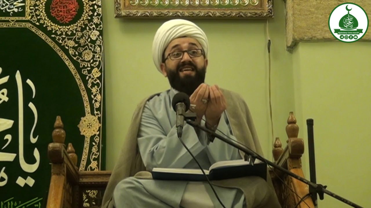 İmam Zaman (ə.f) barədə şübhəyə cavab - Hacı Saleh