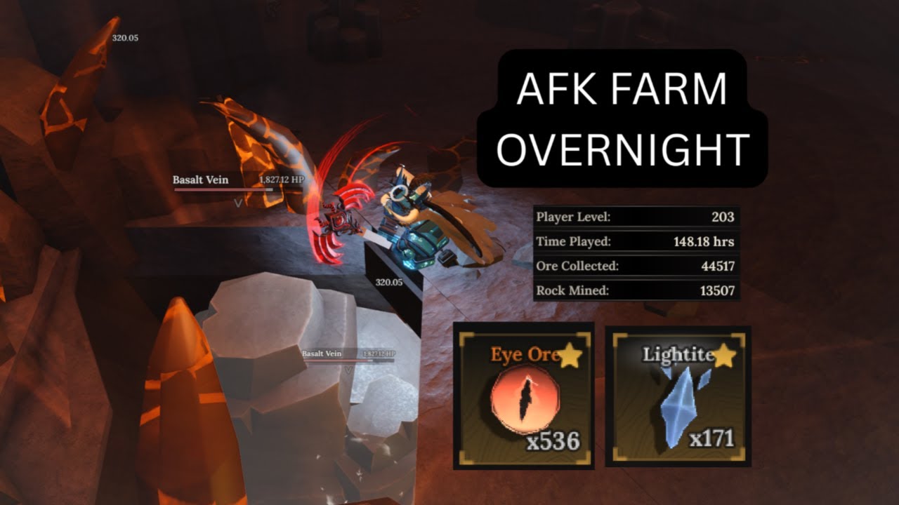 FORGE как фармить afk ночью | Roblox