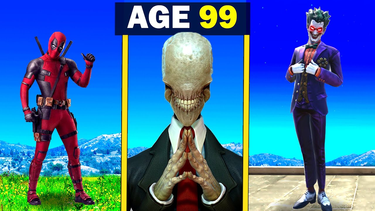 Surviving 99 YEARS As SUPERHERO in GTA 5 (PART-7)