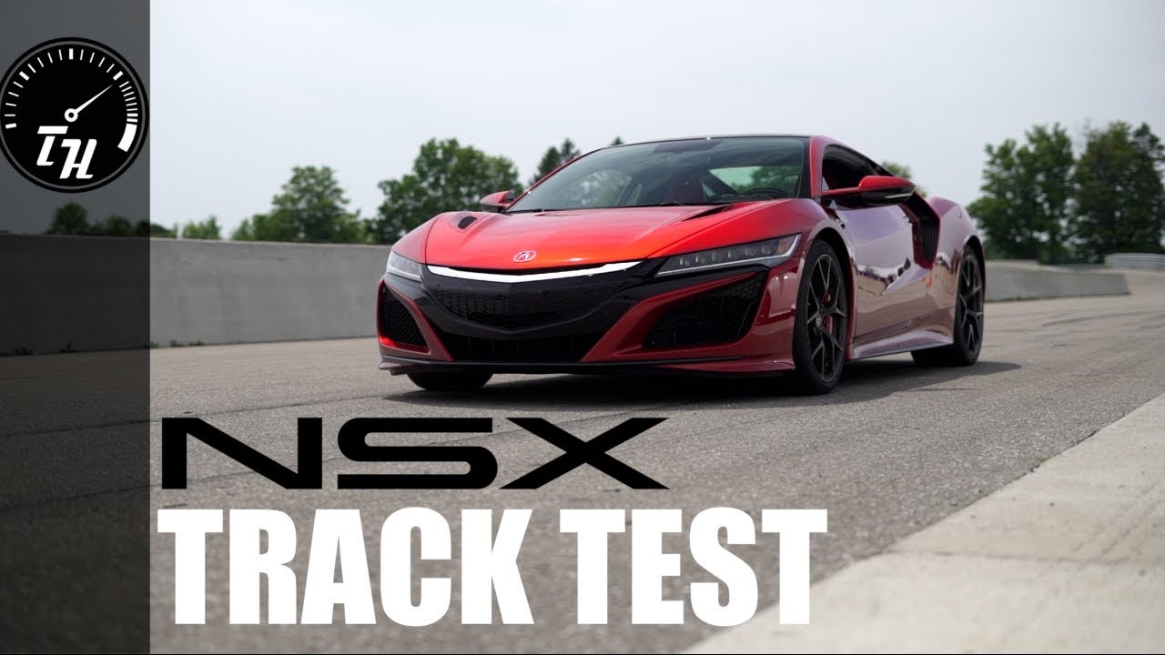 2018 Acura NSX TRACK TEST // Very Fast, Very Tech, Very Red.