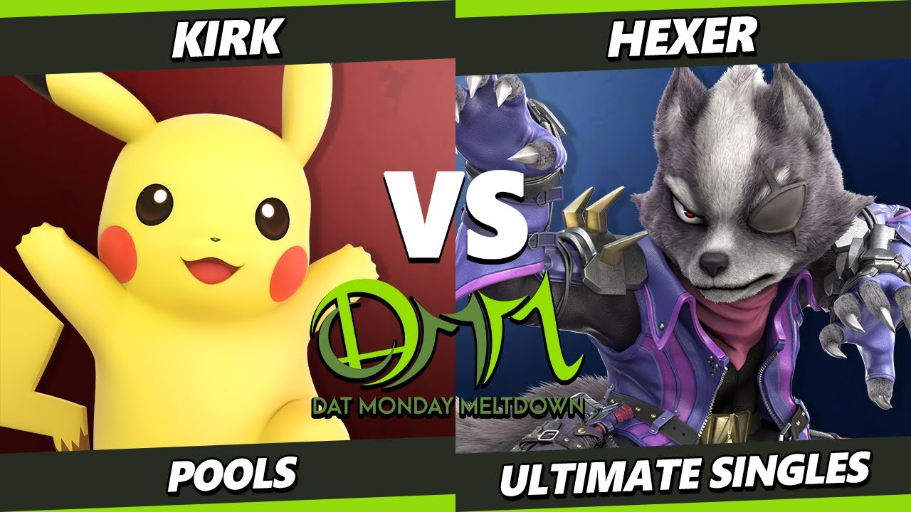DAT MM 368 - Kirk (Pikachu) Vs. Hexer (Wolf) Smash Ultimate - SSBU