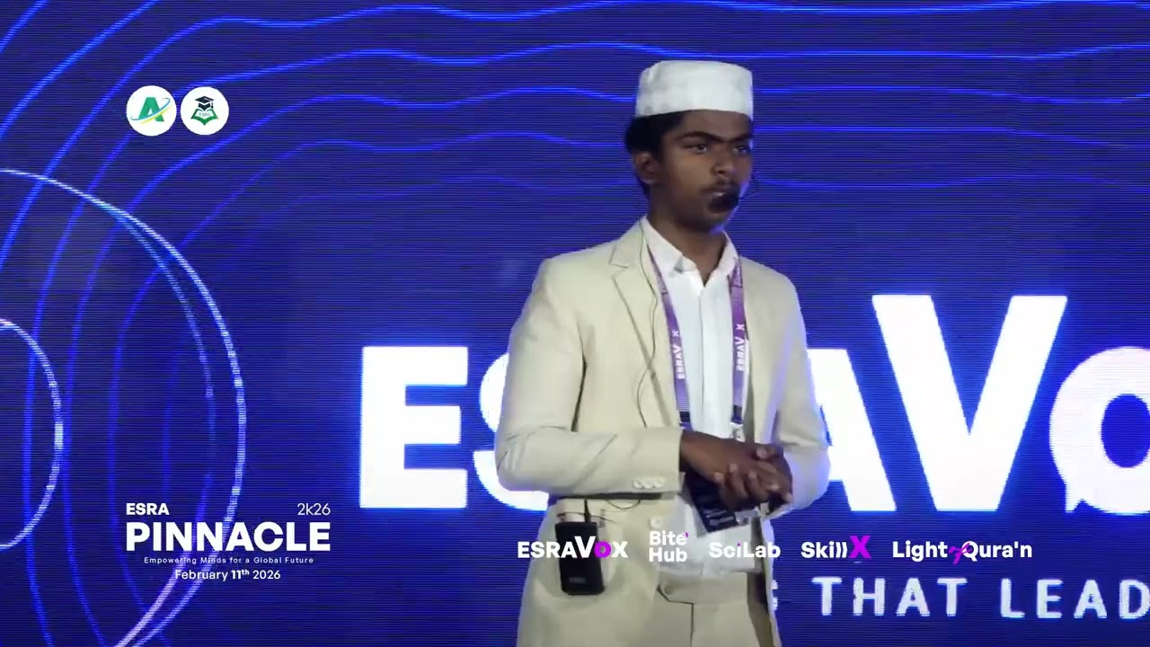 Hashim Muhannad | ESRA Vox Talk Show | ESRA PINNACLE 2k26 | Annual Day Celebrations