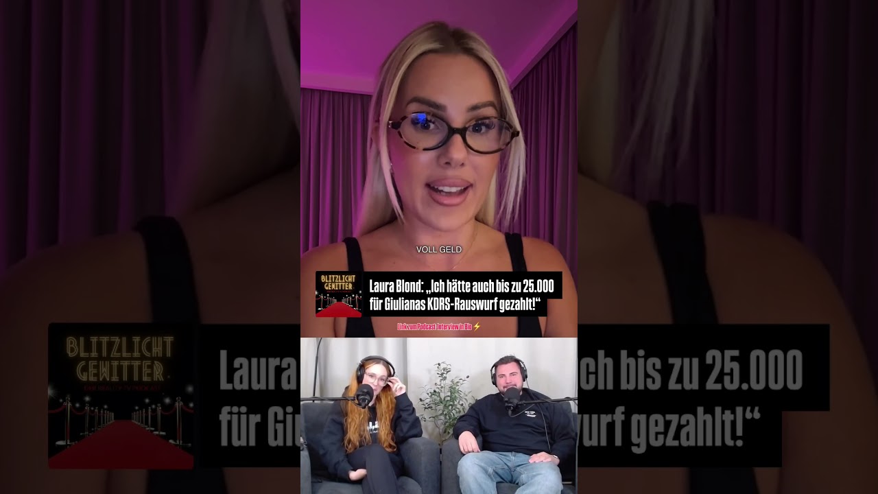 #kampfderrealitystars | #laurablond h&auml;tte f&uuml;r #giulianafarfallas Rauswurf 25.000 Euro bezahlt