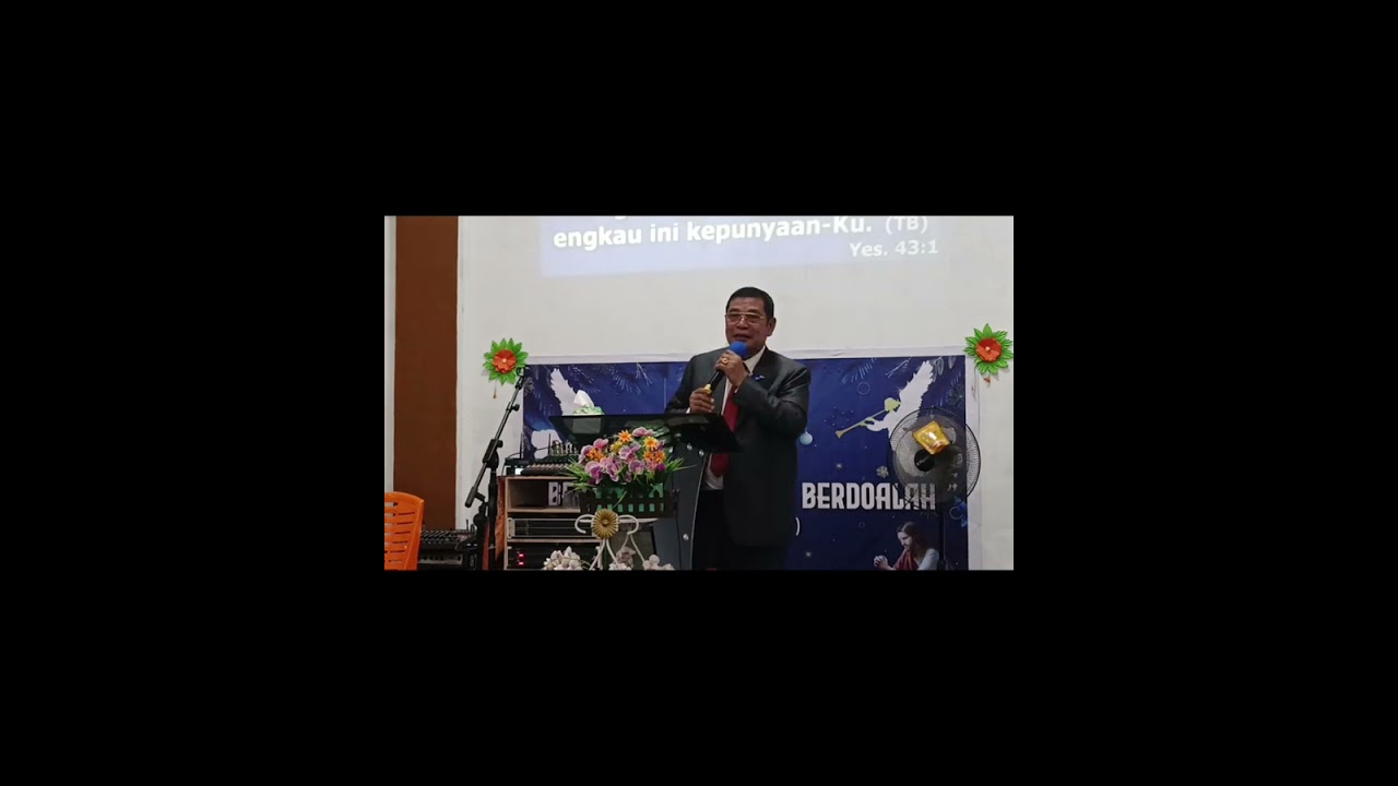 KHOTBAH KETUA PGPI KOTA DUMAI SAAT IBADAH PASKAH PGPI KAMPAR
