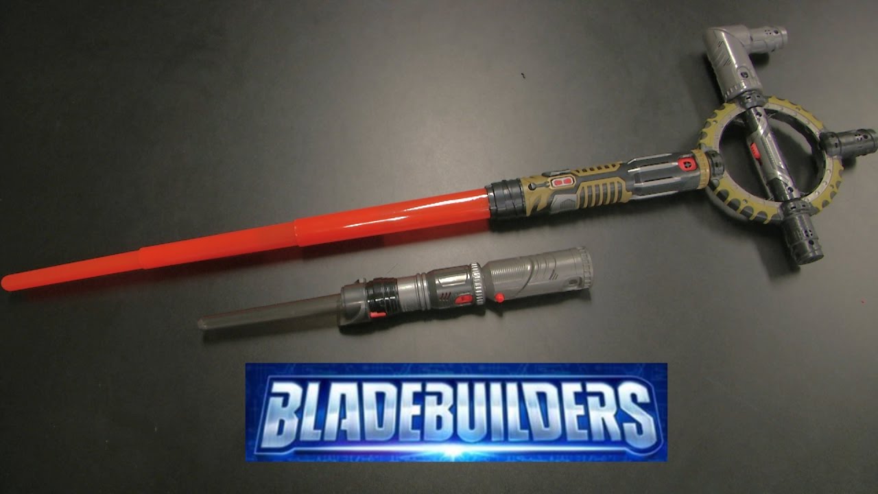 Star Wars BladeBuilders Spin Action Lightsaber from Hasbro