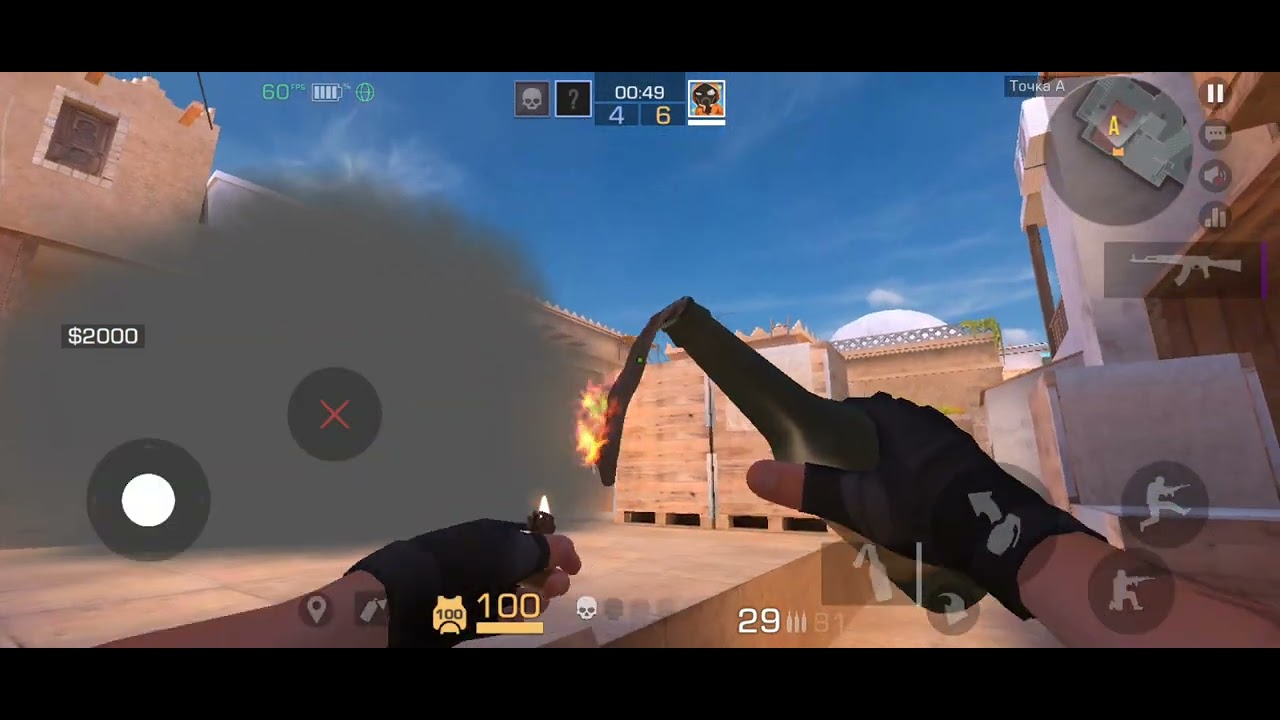ВЫТАЩИЛ КОЕ КАК КАТКУ В STANDOFF 2 СОЛО!