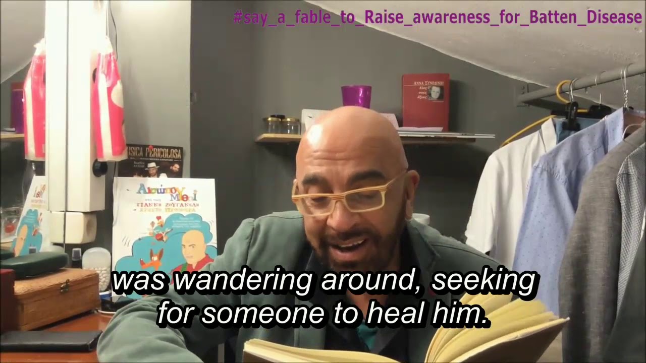 Giannis Zouganelis Says a Fable to Raise Awareness for Batten Disease