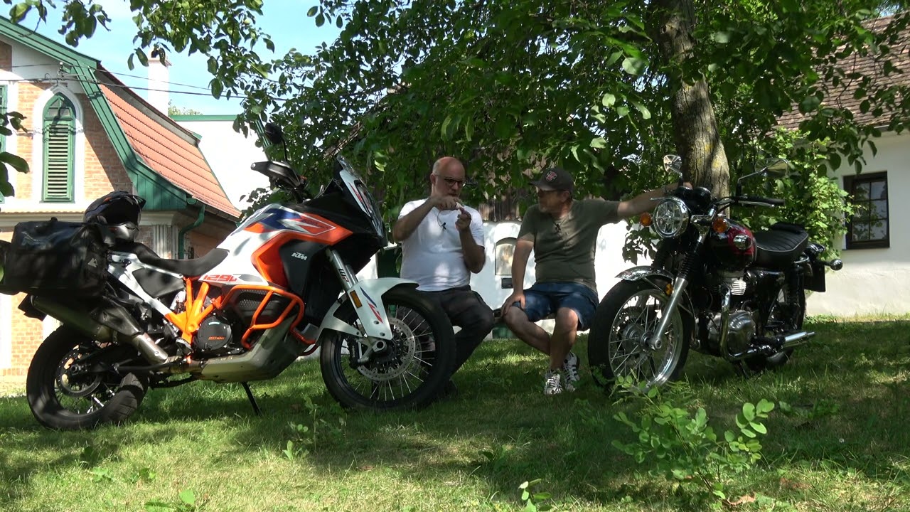 KTM 1290 Super Adventure R | Kawasaki W800 | Viechdokta und Zonko | Wettbewerb und Zuverlässigkeit