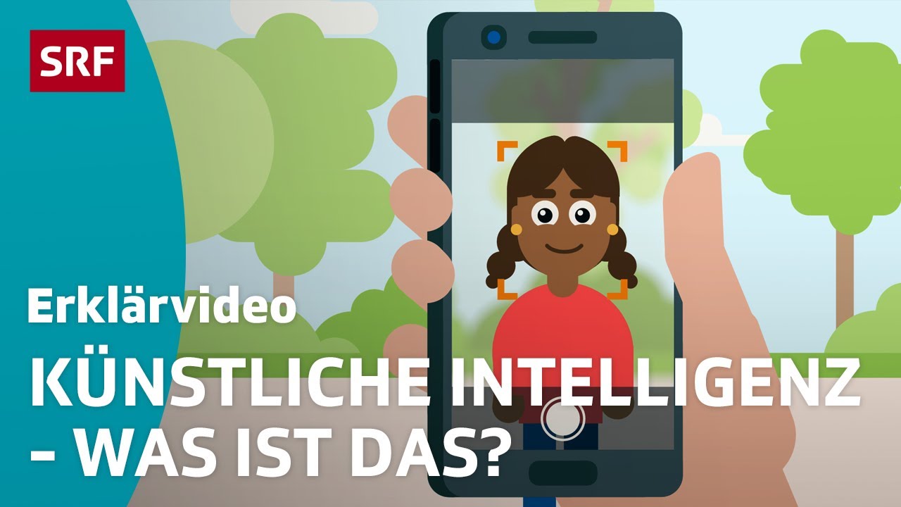Was ist K&uuml;nstliche Intelligenz (&laquo;KI&raquo;, in Englisch &laquo;AI&raquo;)? &ndash; einfach erkl&auml;rt | Kindervideos | SRF Kids