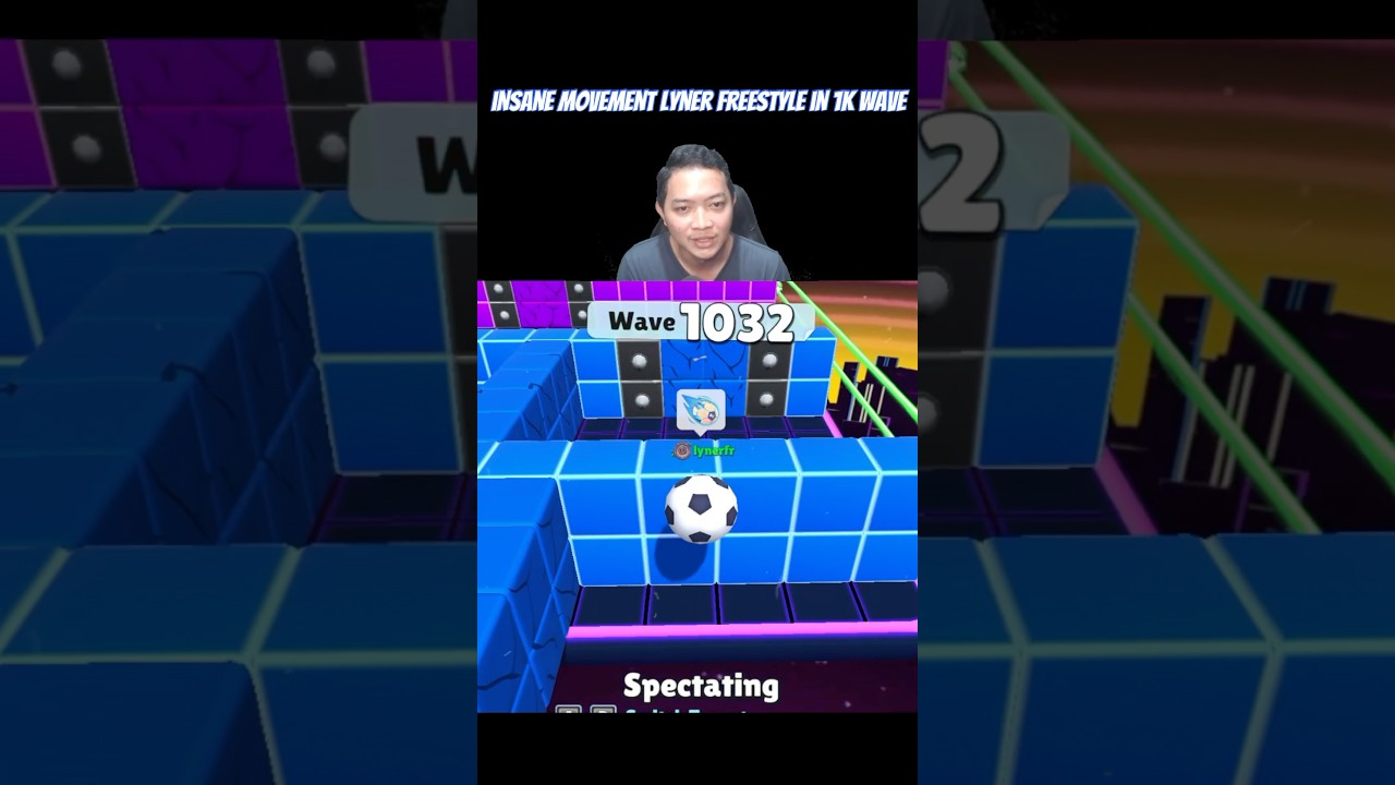 Lyner best player top 1 in block dash endless show the skill☠️