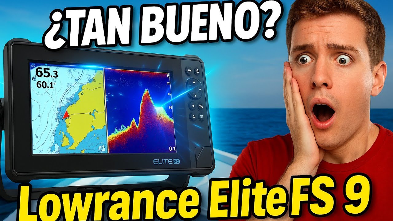 Lowrance Elite FS 9: El Chartplotter Perfecto para Navegantes y Pescadores