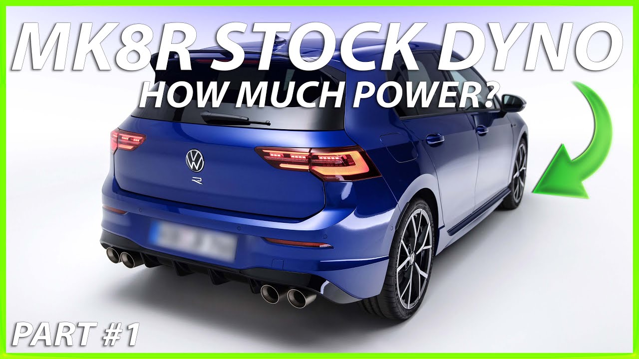 Golf MK8R Stock Dyno Runs: Revealing The Power And Logging Key Parameters!