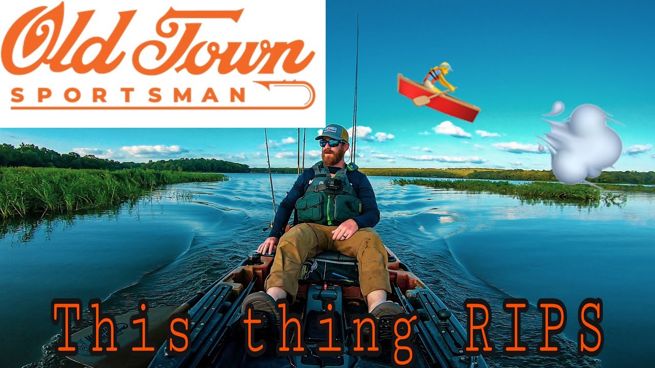 NEW OLDTOWN SPORTSMAN 106 | On The Water Review and FISHING From The Kayak