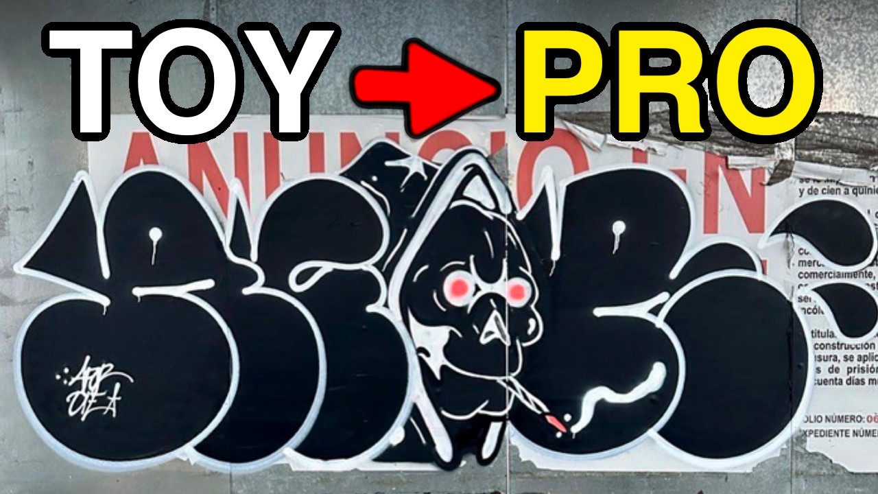 Why Most Graffiti Artists Stay TOY! (And How To Get 10x Better)