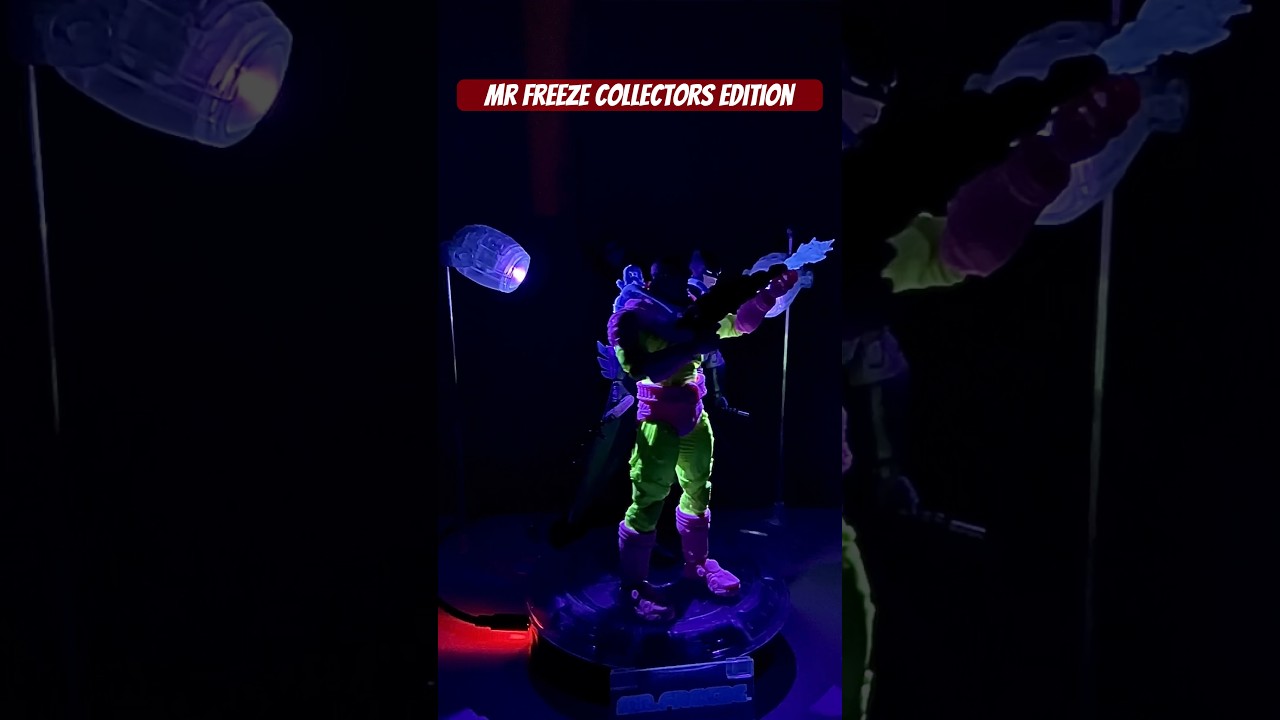 Mr Freeze Special Lightning Edition Collection Figure #unboxing #actionfigures #mrfreeze2244 #batman