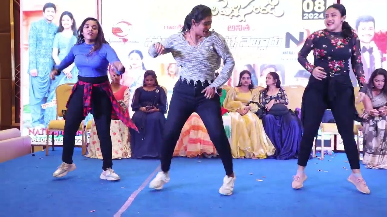 Rara Rakkamma Vikrantrona Dance Natraj Events Nellore 9908406670 Narsaraopeta Marrige Event Trending