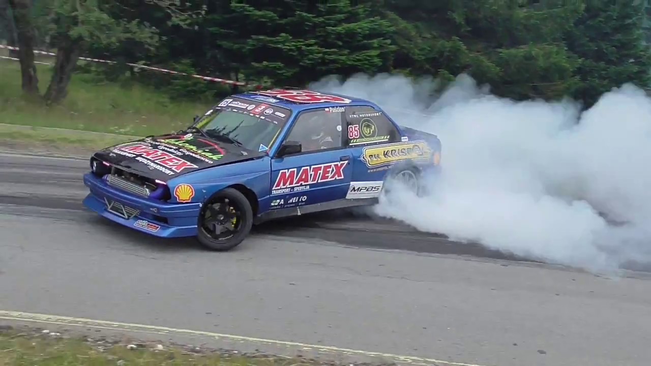 Drift BMW E30 620KM Tobiasz Puścian ETOLL Drift Open Czarna Góra 2k17